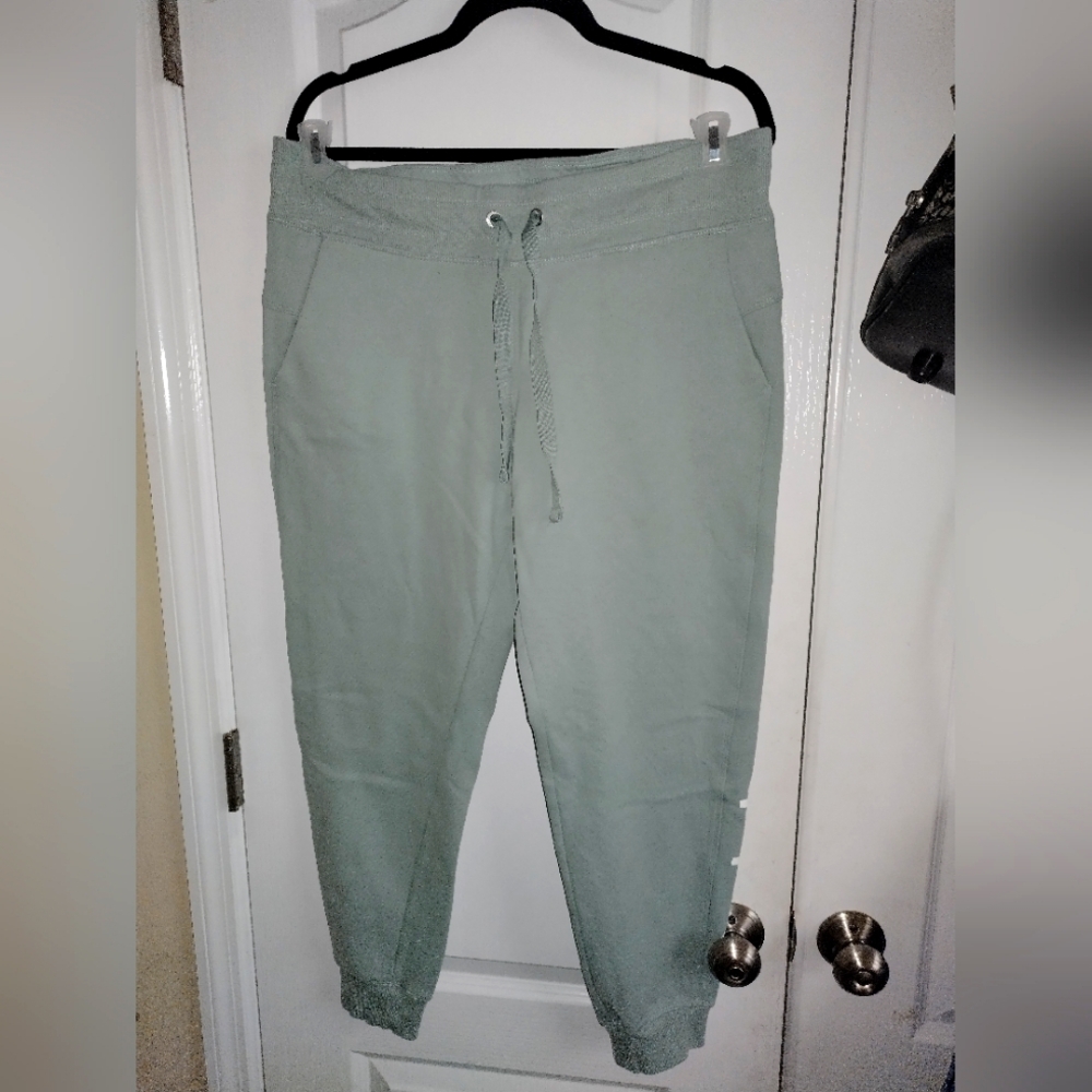 Calvin Klein size large light green jogger pants